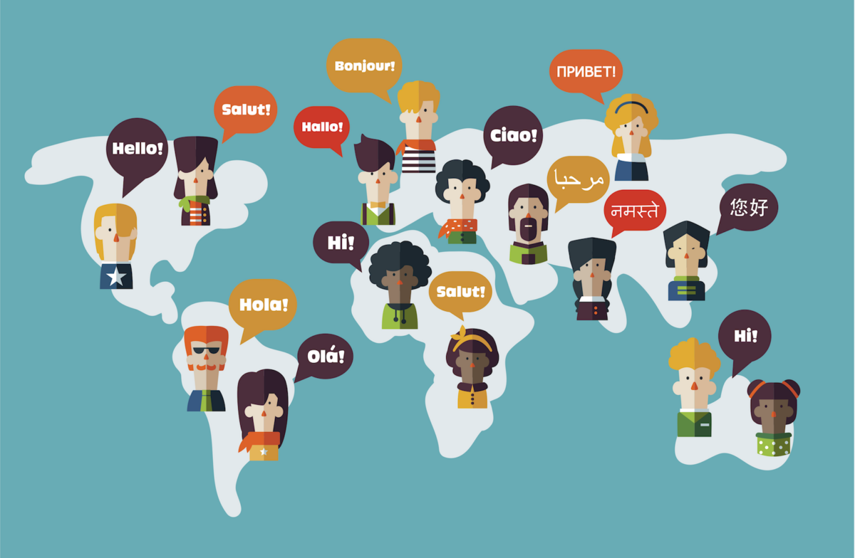 travel the world in different languages